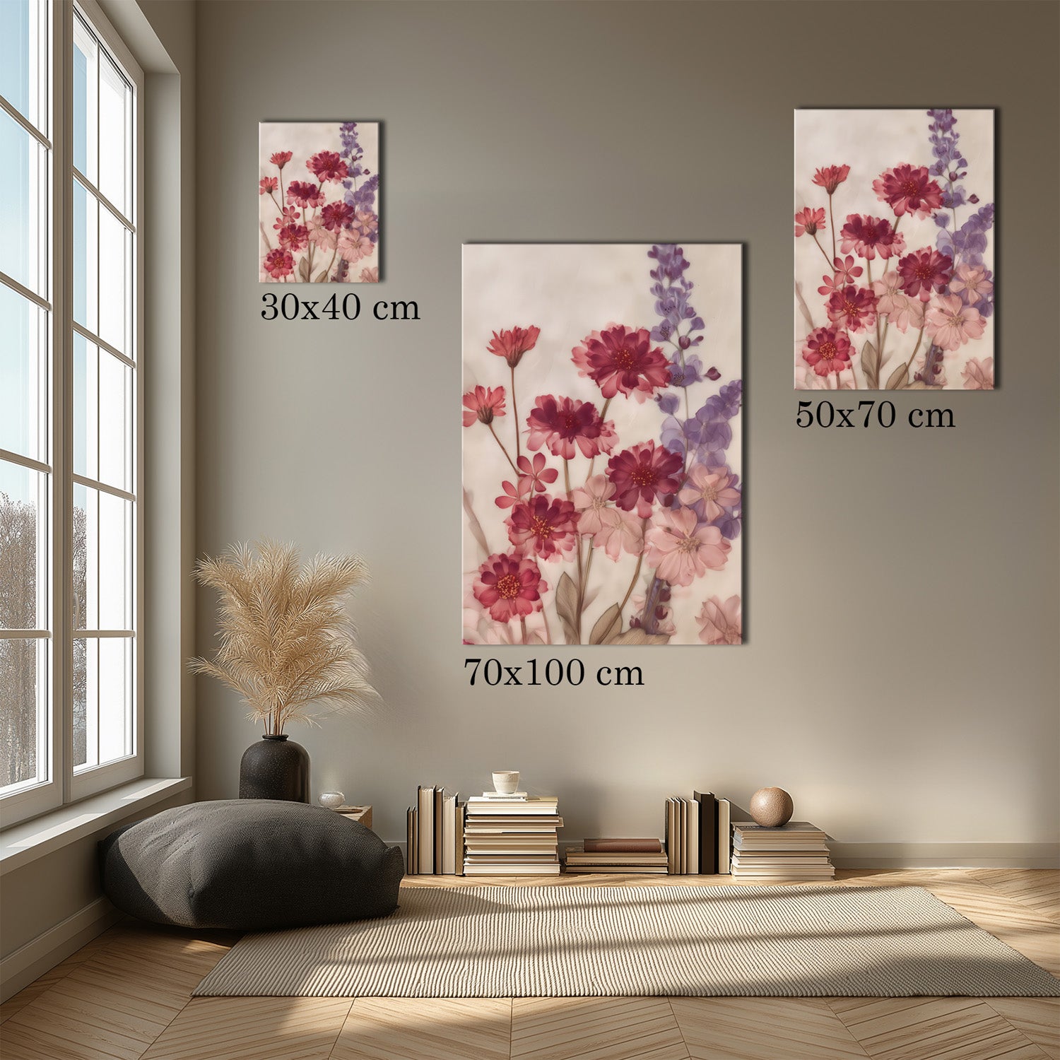 MYSTBIT ART | Floral Memory Canvas Print Wall Art