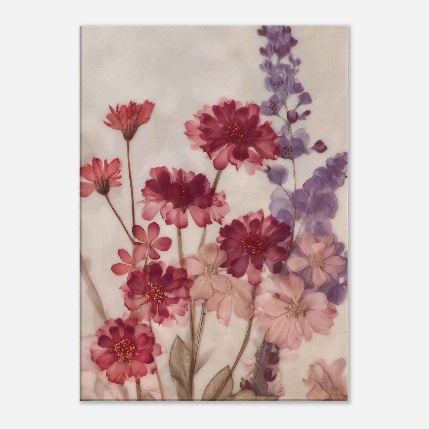MYSTBIT ART | Floral Memory Canvas Print Wall Art