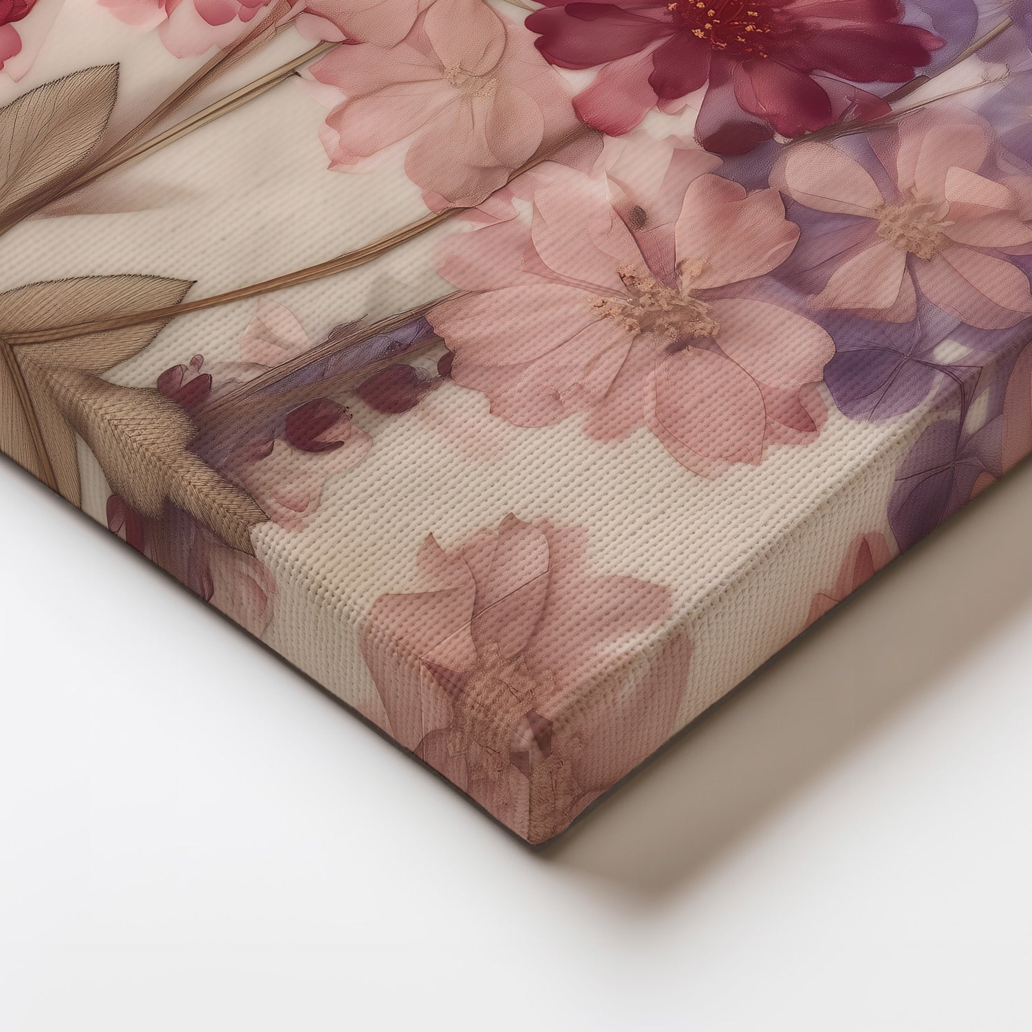 MYSTBIT ART | Floral Memory Canvas Print Wall Art