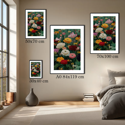 MYSTBIT ART | Flower Meadow No2 Art Print Wall Art