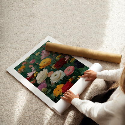 MYSTBIT ART | Flower Meadow No2 Art Print Wall Art