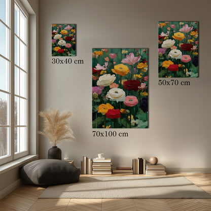 MYSTBIT ART | Flower Meadow No2 Canvas Print Wall Art