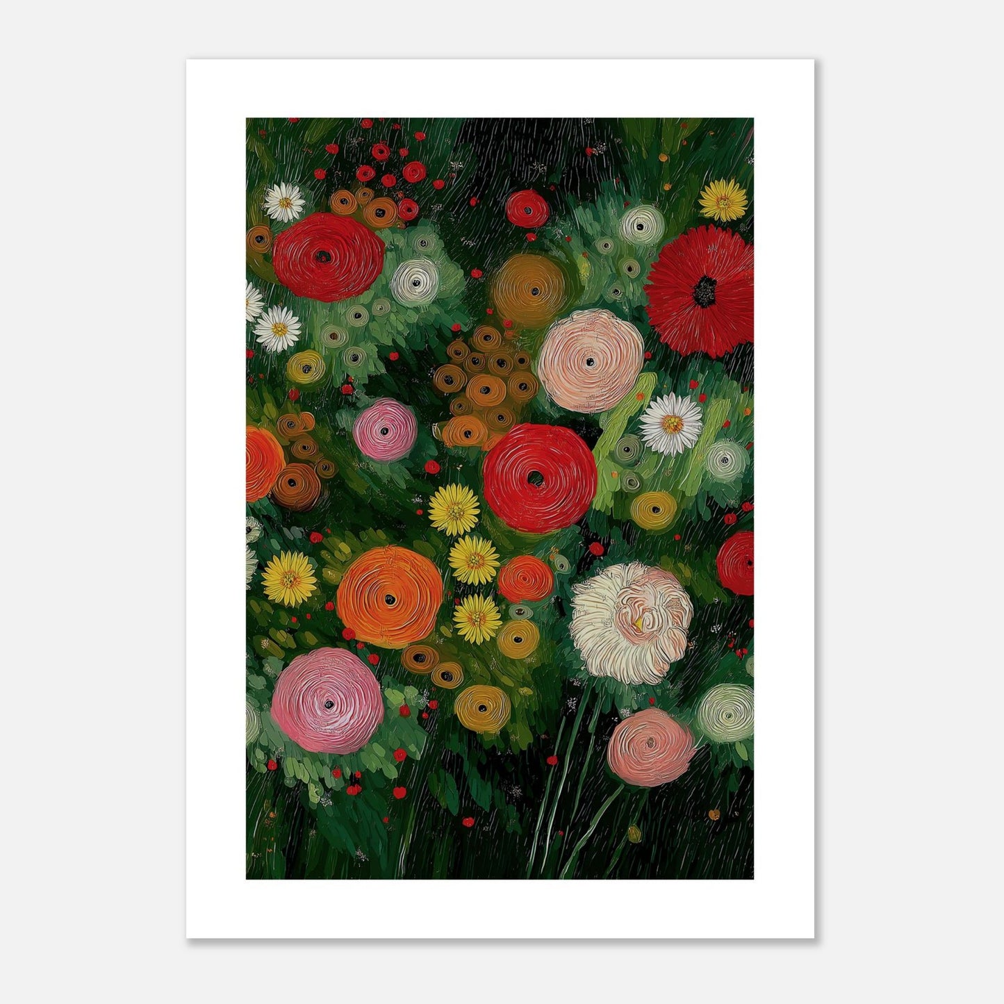 MYSTBIT ART | Flower Meadow No3 Art Print Wall Art