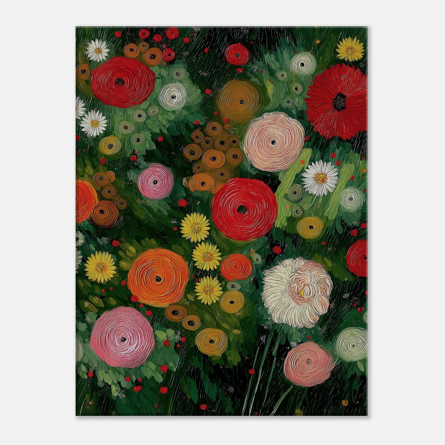 MYSTBIT ART | Flower Meadow No3 Canvas Print Wall Art