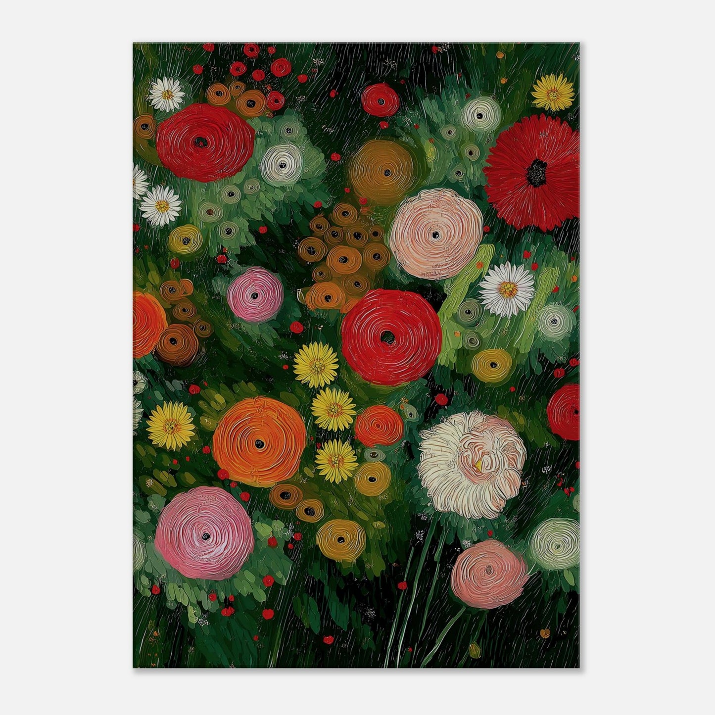 MYSTBIT ART | Flower Meadow No3 Canvas Print Wall Art