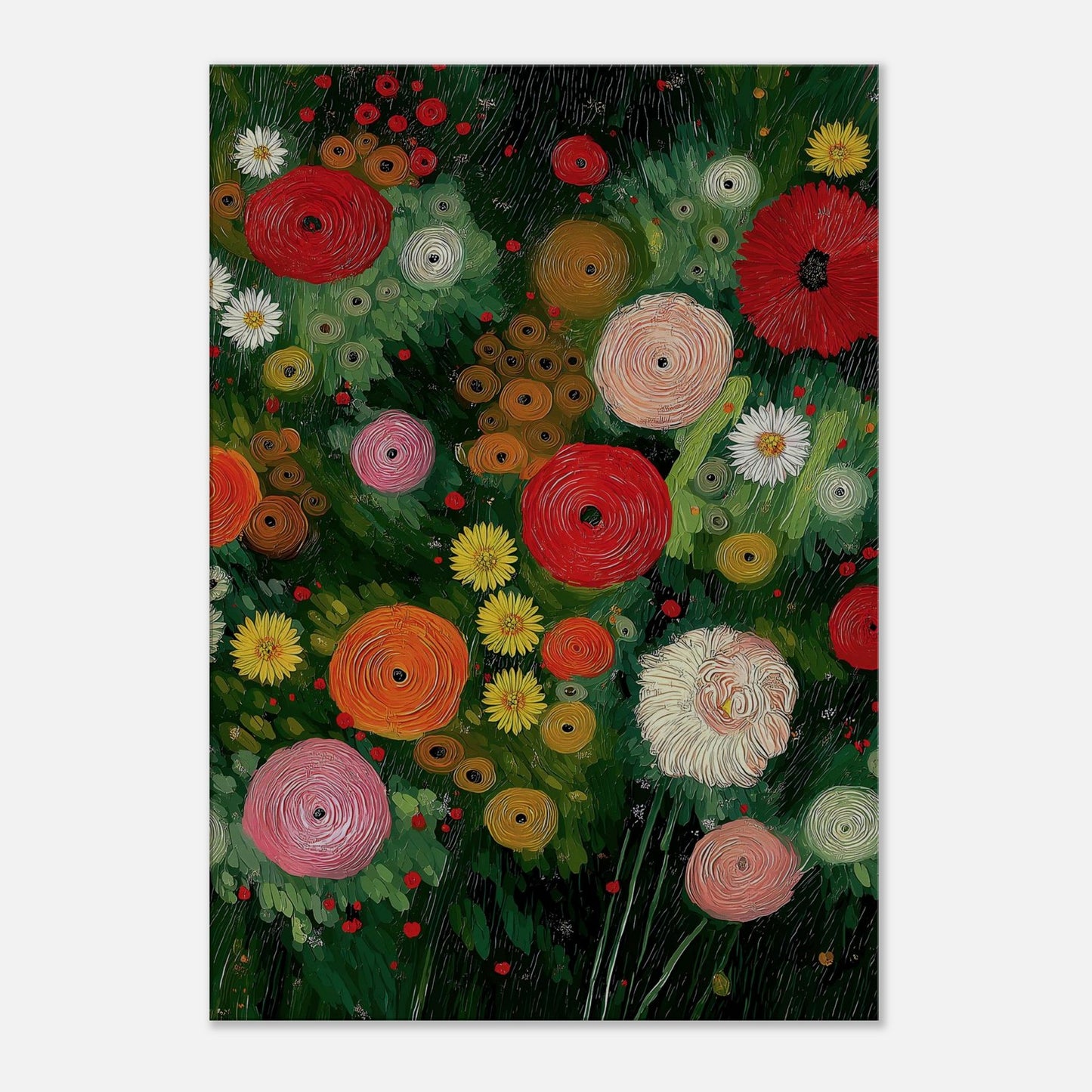 MYSTBIT ART | Flower Meadow No3 Canvas Print Wall Art