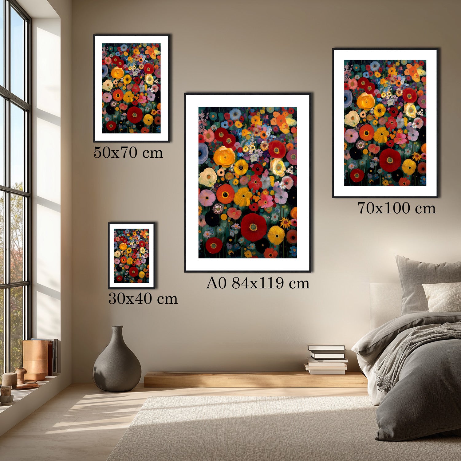 MYSTBIT ART | Flower Meadow No4 Art Print Wall Art
