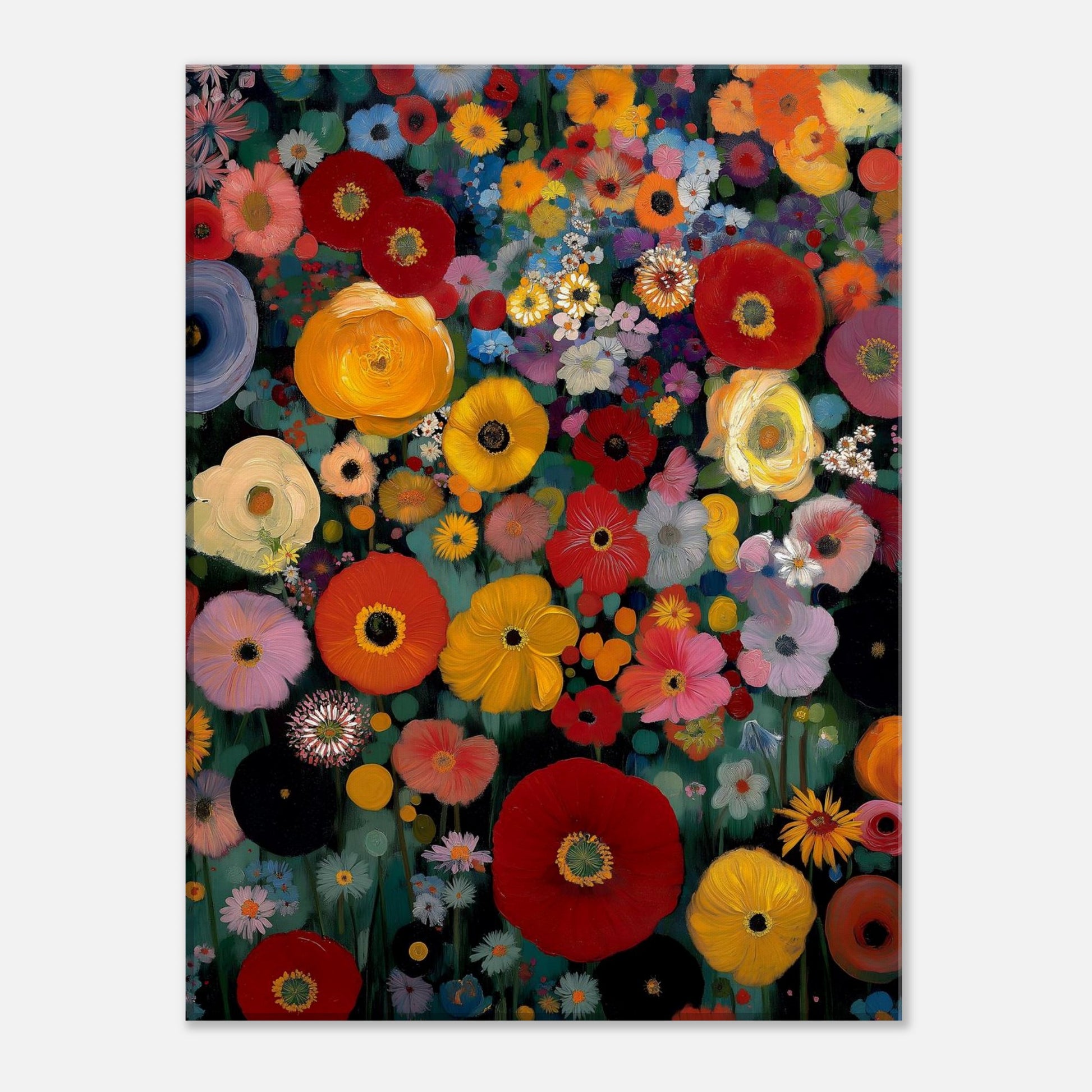 MYSTBIT ART | Flower Meadow No4 Canvas Print Wall Art