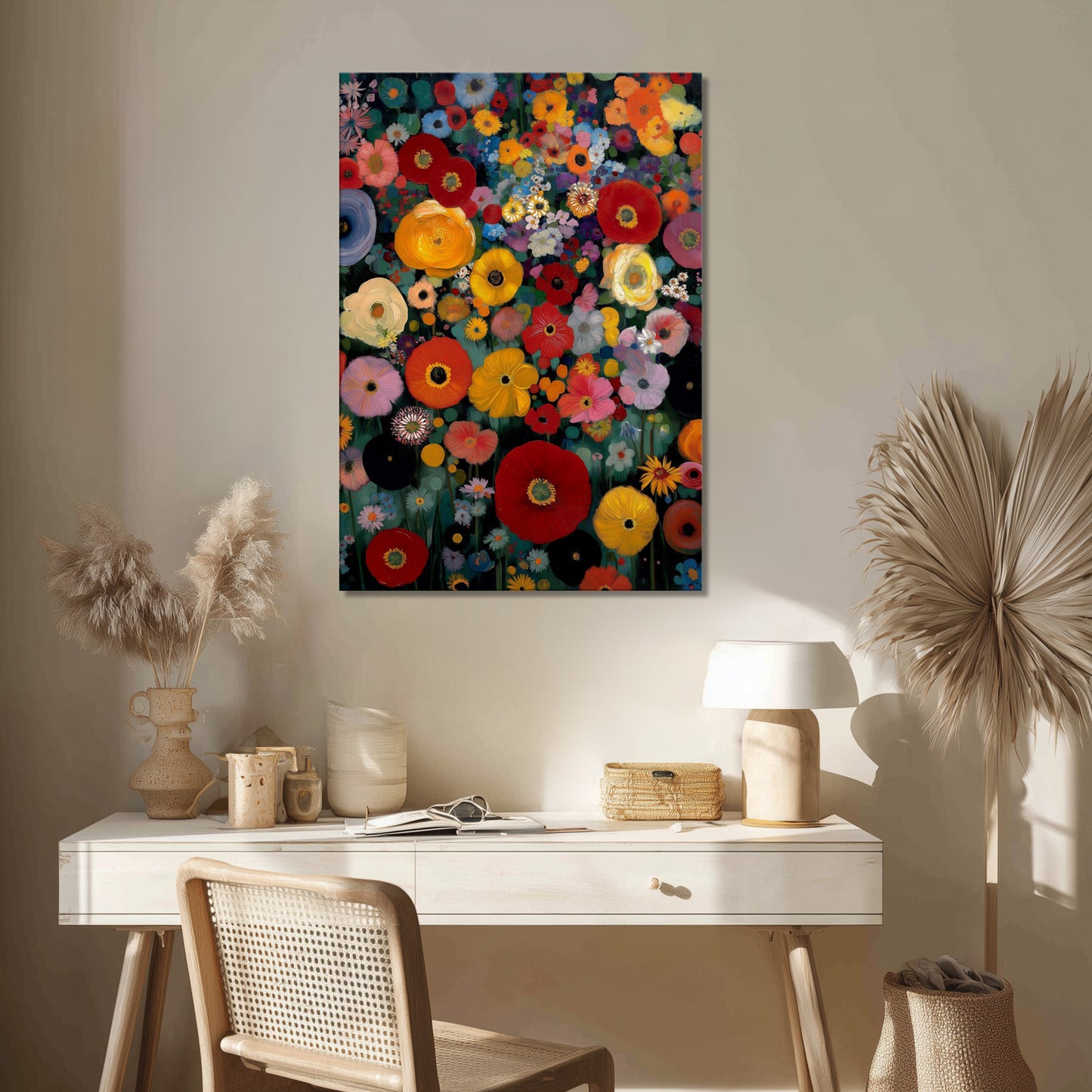 MYSTBIT ART | Flower Meadow No4 Canvas Print Wall Art