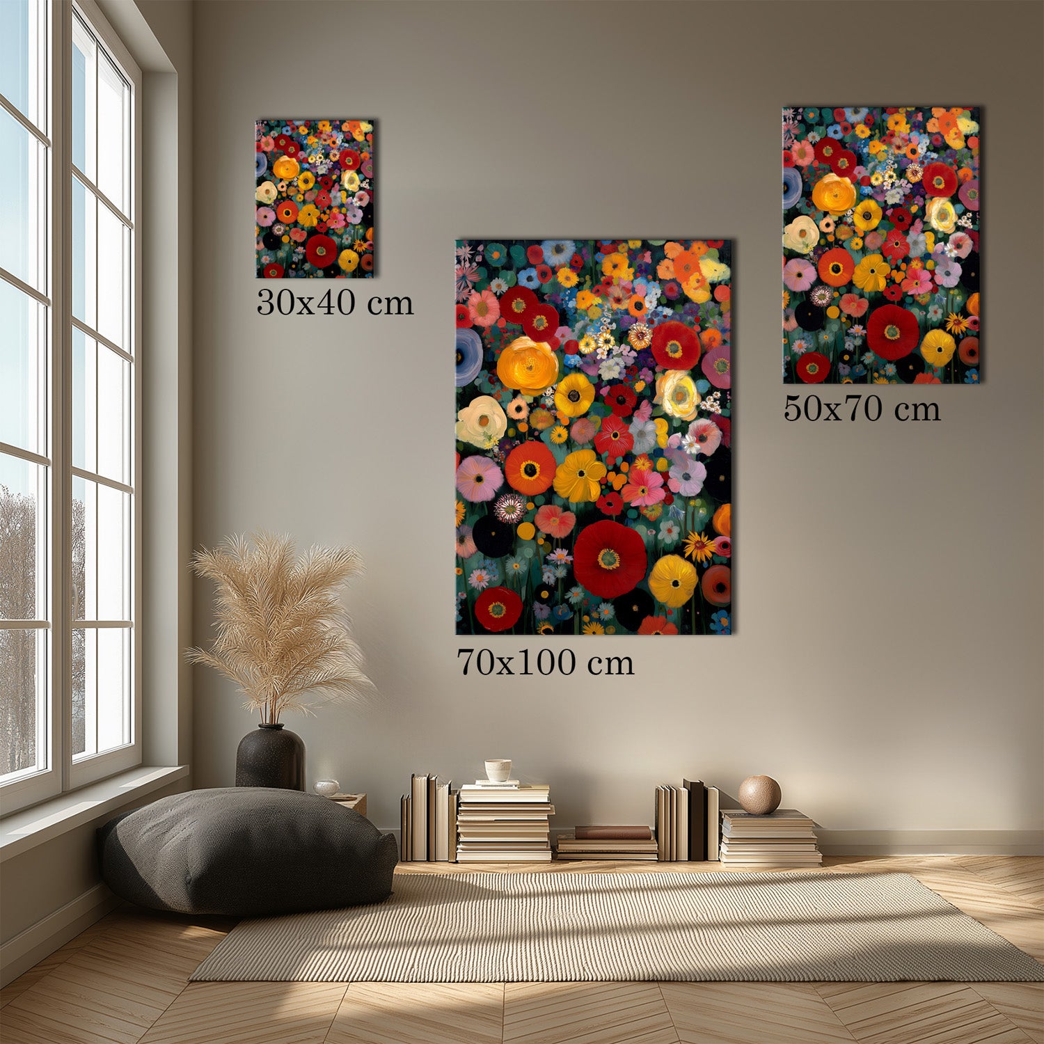 MYSTBIT ART | Flower Meadow No4 Canvas Print Wall Art