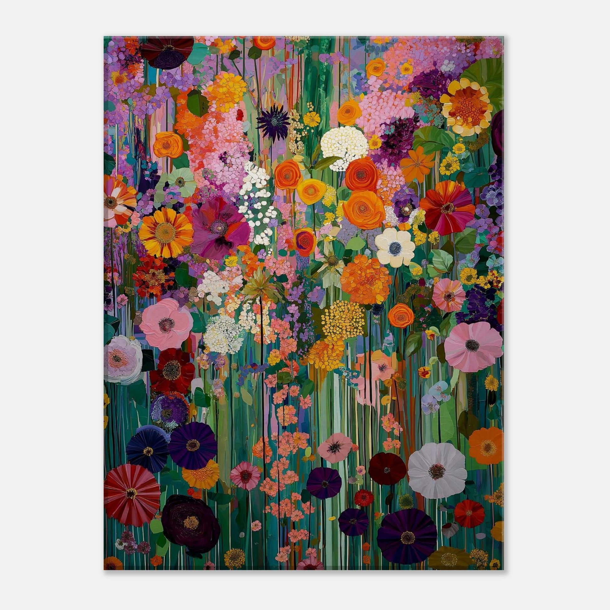 MYSTBIT ART | Flower Meadow No5 Canvas Print Wall Art