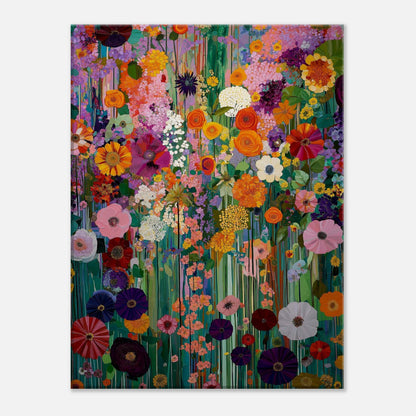 MYSTBIT ART | Flower Meadow No5 Canvas Print Wall Art