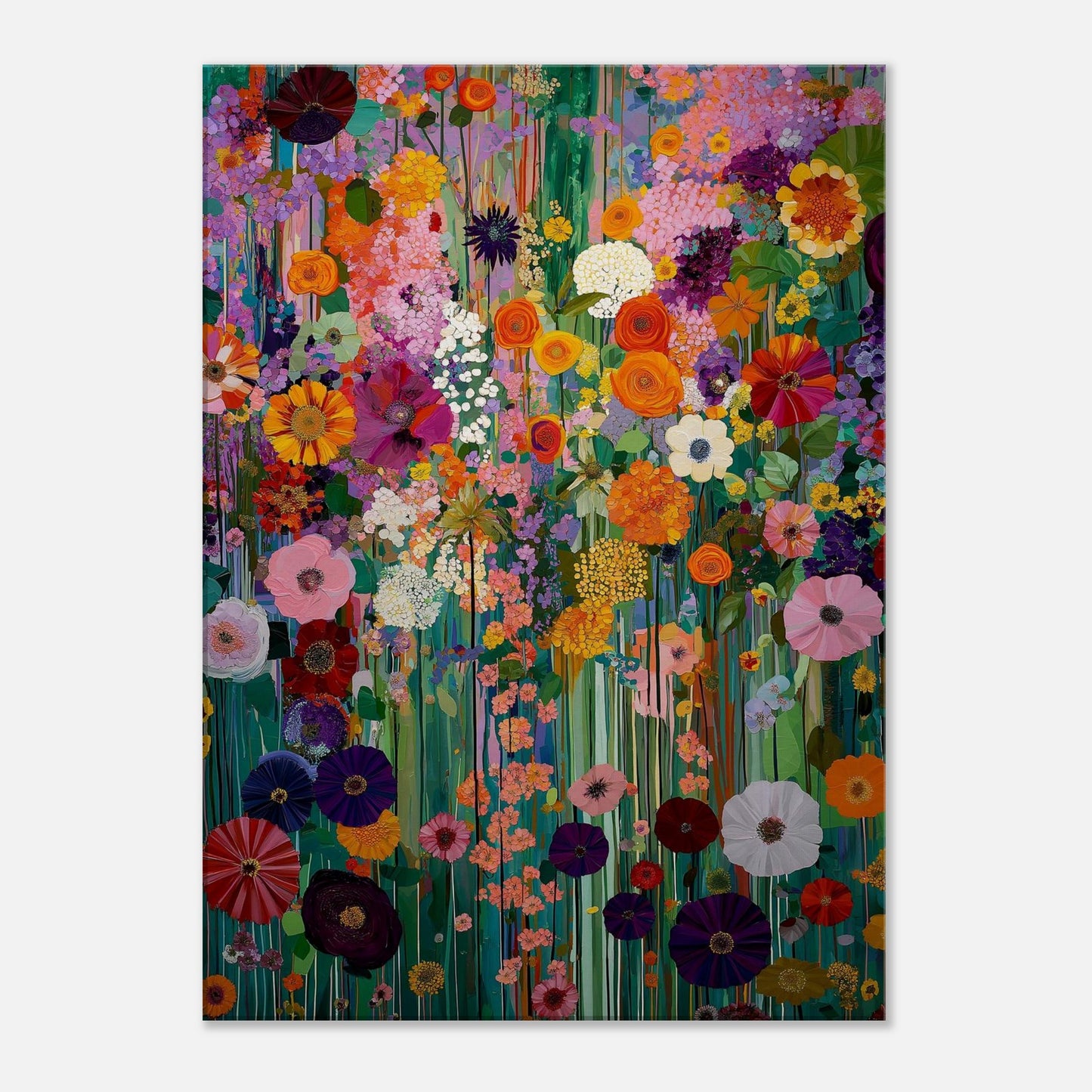 MYSTBIT ART | Flower Meadow No5 Canvas Print Wall Art