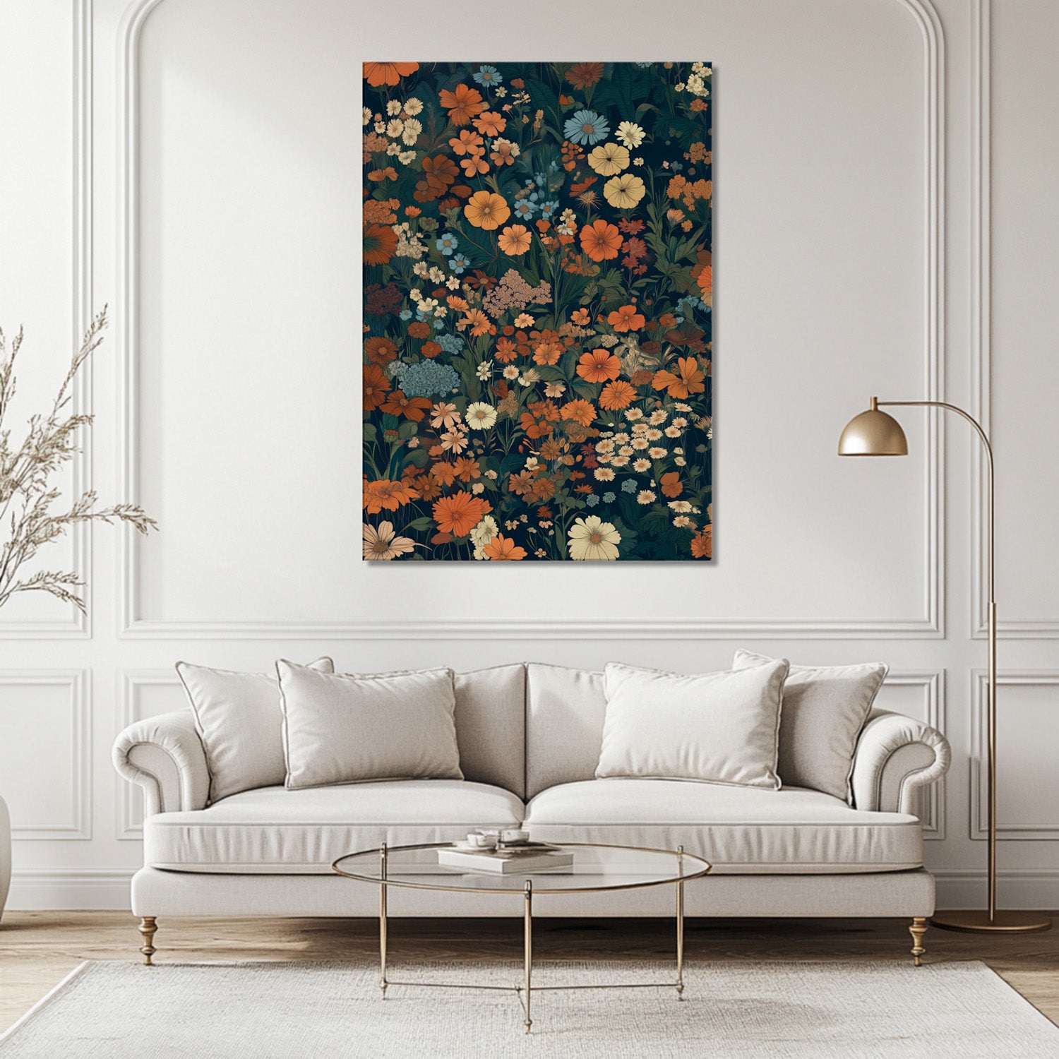 MYSTBIT ART | Flower Meadow No6 Art Print Wall Art
