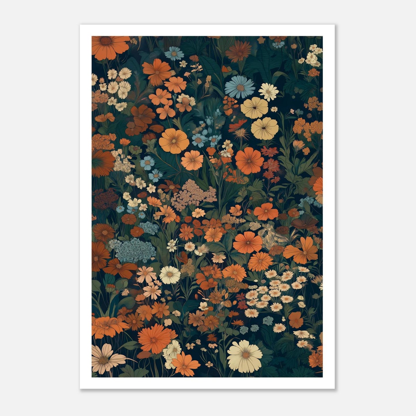 MYSTBIT ART | Flower Meadow No6 Art Print Wall Art