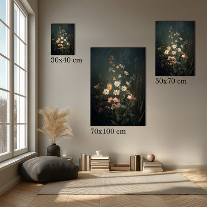MYSTBIT ART | Flower Meadow No7 Canvas Print Wall Art