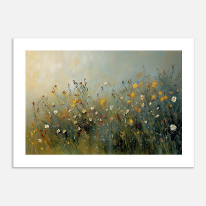 MYSTBIT ART | Flower Meadow No8 Art Print Wall Art