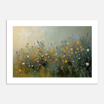 MYSTBIT ART | Flower Meadow No8 Art Print Wall Art