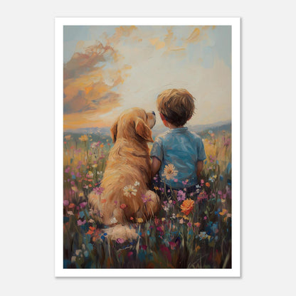 MYSTBIT ART | Forever By Your Side Art Print Wall Art