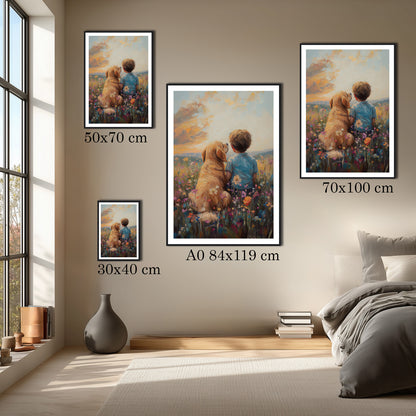 MYSTBIT ART | Forever By Your Side Art Print Wall Art