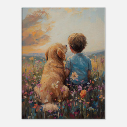 MYSTBIT ART | Forever By Your Side Canvas Print Wall Art