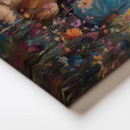 MYSTBIT ART | Forever By Your Side Canvas Print Wall Art