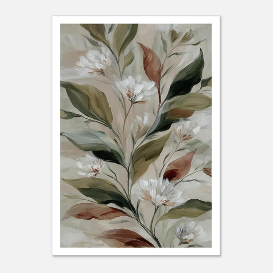 MYSTBIT ART | Gentle Flourish Art Print Wall Art