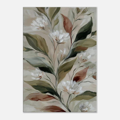 MYSTBIT ART | Gentle Flourish Canvas Print Wall Art
