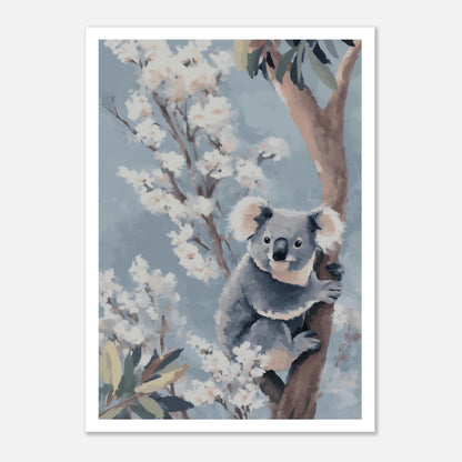 MYSTBIT ART | Gentle Koala Art Print Wall Art