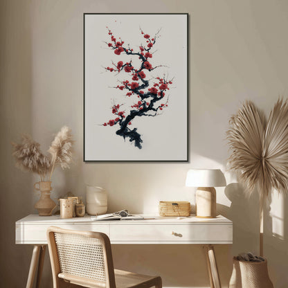 MYSTBIT ART | Ink & Blossoms Art Print Wall Art