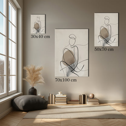 MYSTBIT ART | Inner Balance Canvas Print Wall Art