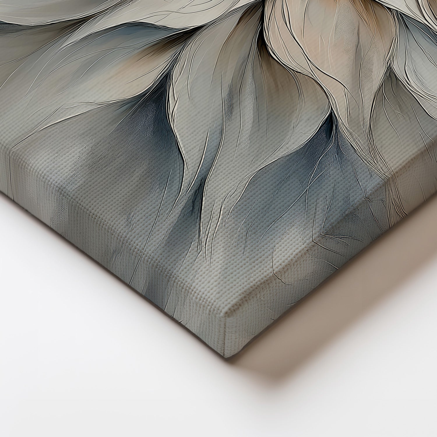 MYSTBIT ART | Ivory Blossom Canvas Print Wall Art