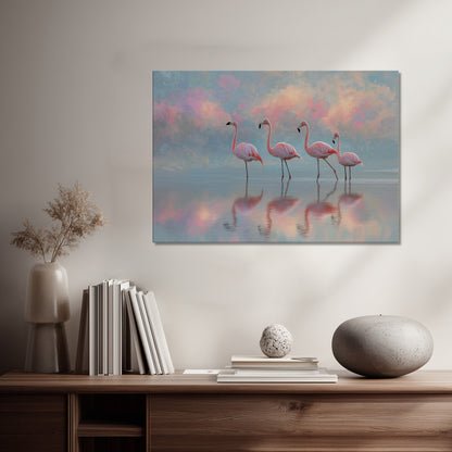 MYSTBIT ART | Lakeside Ballet Canvas Print Wall Art