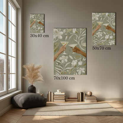 MYSTBIT ART | Lemon & Lace Canvas Print Wall Art