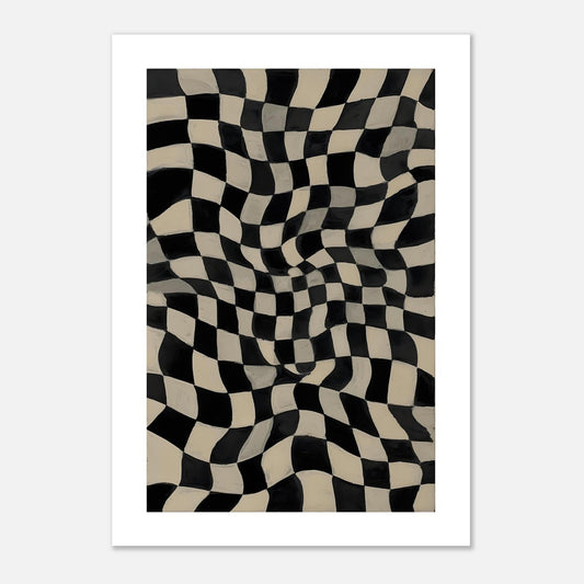 MYSTBIT ART | Mind Grid Art Print Wall Art