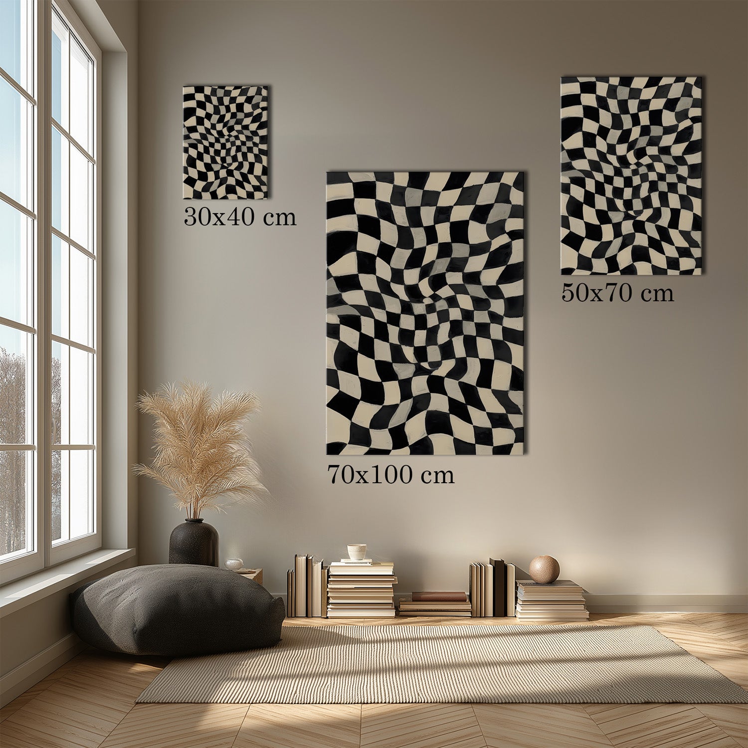 MYSTBIT ART | Mind Grid Canvas Print Wall Art