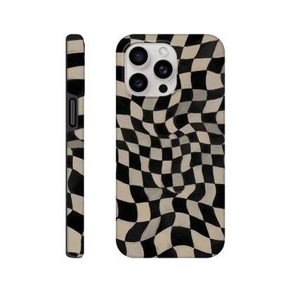 MYSTBIT ART | Mind Grid iPhone Case-MYSTBIT ART