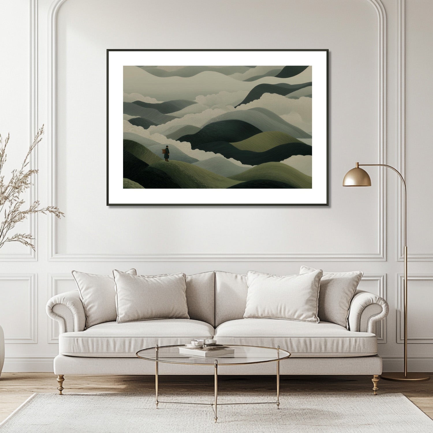 MYSTBIT ART | Mistbound Journey Art Print Wall Art
