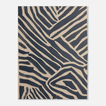 MYSTBIT ART | Monochrome Maze Art Print Wall Art