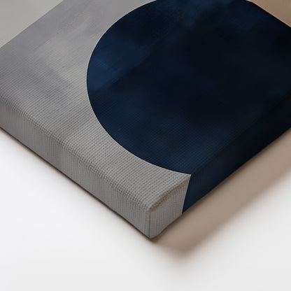 MYSTBIT ART | Moonlight and Structure Canvas Print Wall Art