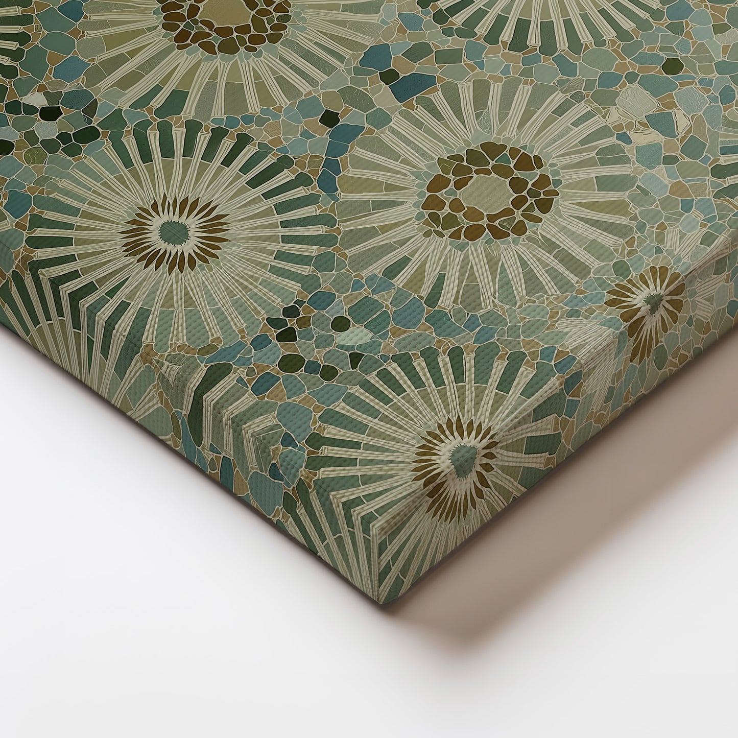 MYSTBIT ART | Mosaic Bloom Canvas Print Wall Art