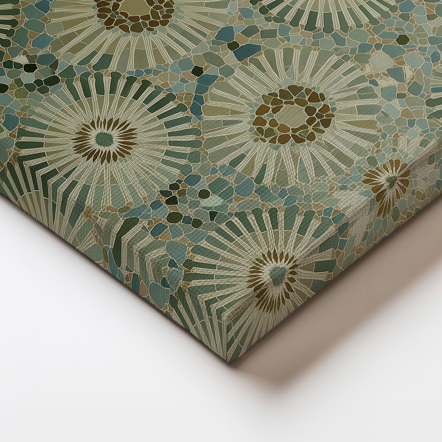 MYSTBIT ART | Mosaic Bloom Canvas Print Wall Art