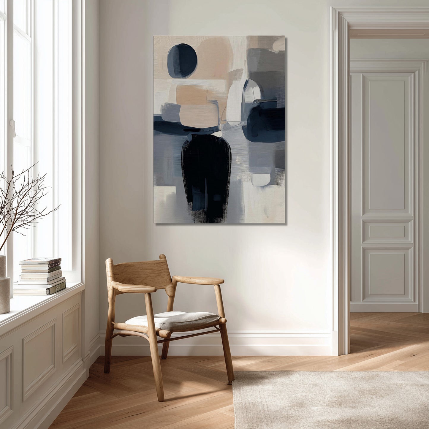 MYSTBIT ART | Neutral Balance Canvas Print Wall Art