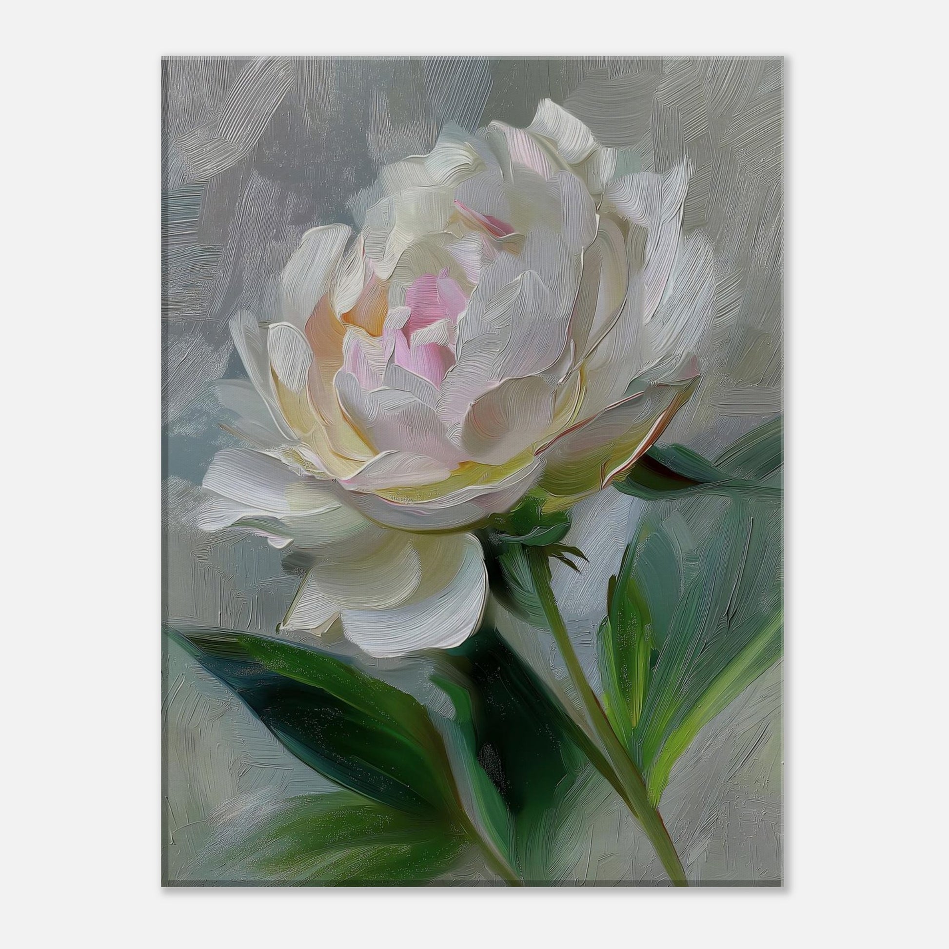 MYSTBIT ART | Painted Petals No1 Canvas Print Wall Art