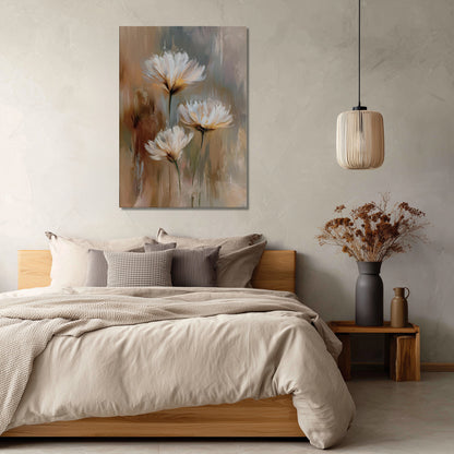 MYSTBIT ART | Painted Petals No2 Canvas Print Wall Art