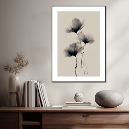 MYSTBIT ART | Painted Petals No3 Art Print Wall Art