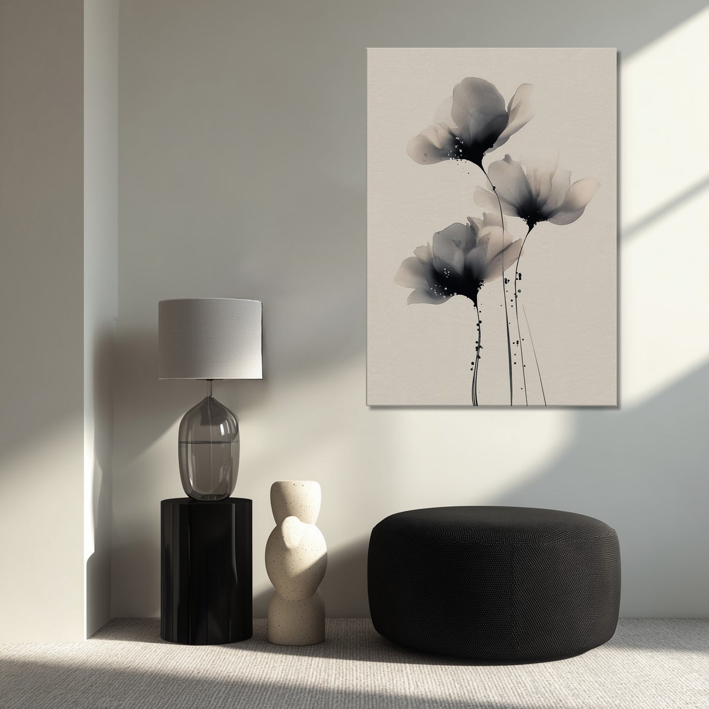 MYSTBIT ART | Painted Petals No3 Canvas Print Wall Art