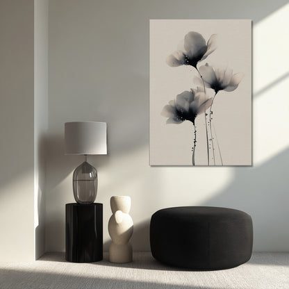 MYSTBIT ART | Painted Petals No3 Canvas Print Wall Art