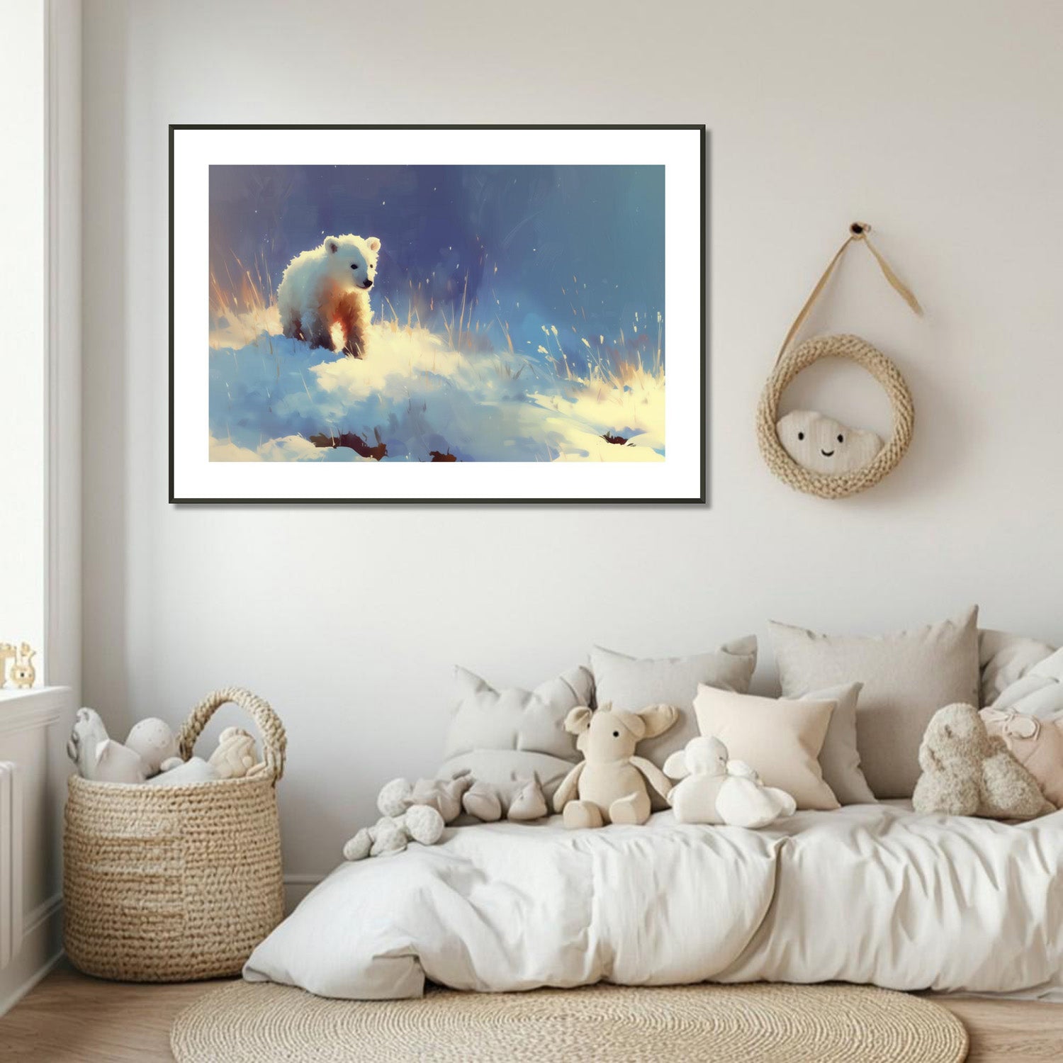 MYSTBIT ART | Polar Bear Adventure Art Print Wall Art