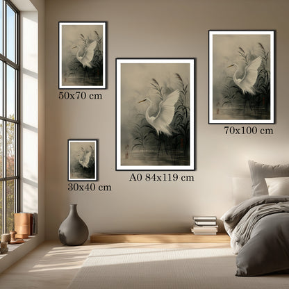 MYSTBIT ART | Reeds and Wings Art Print Wall Art